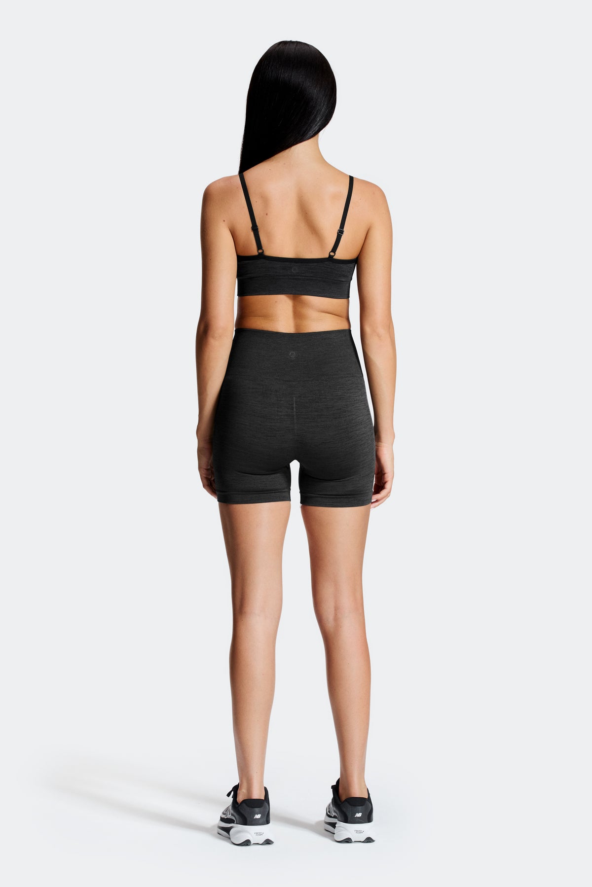 Trail Seamless Short - Black Marl