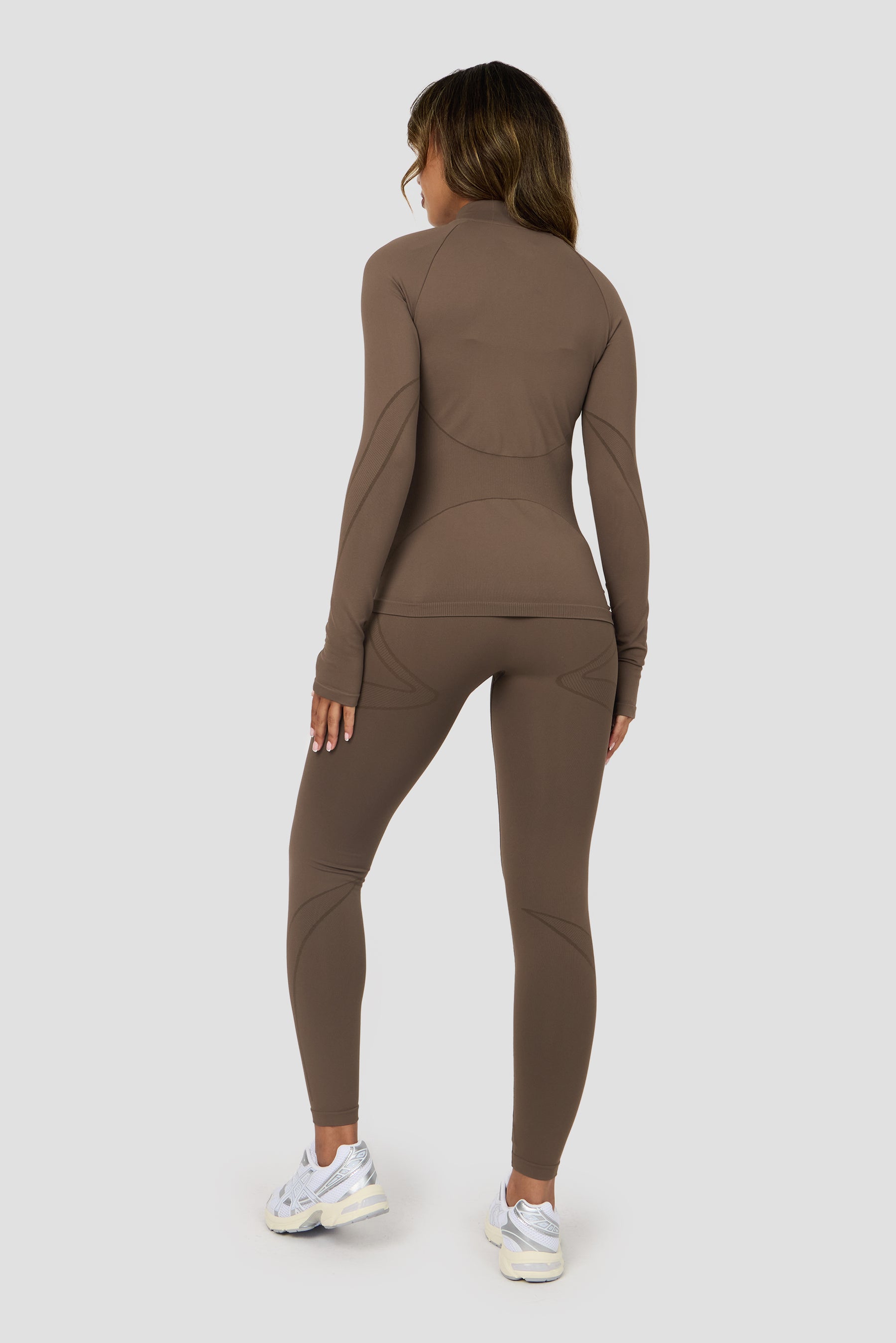 Evolve 2.0 Seamless Full Zip - Macchiato