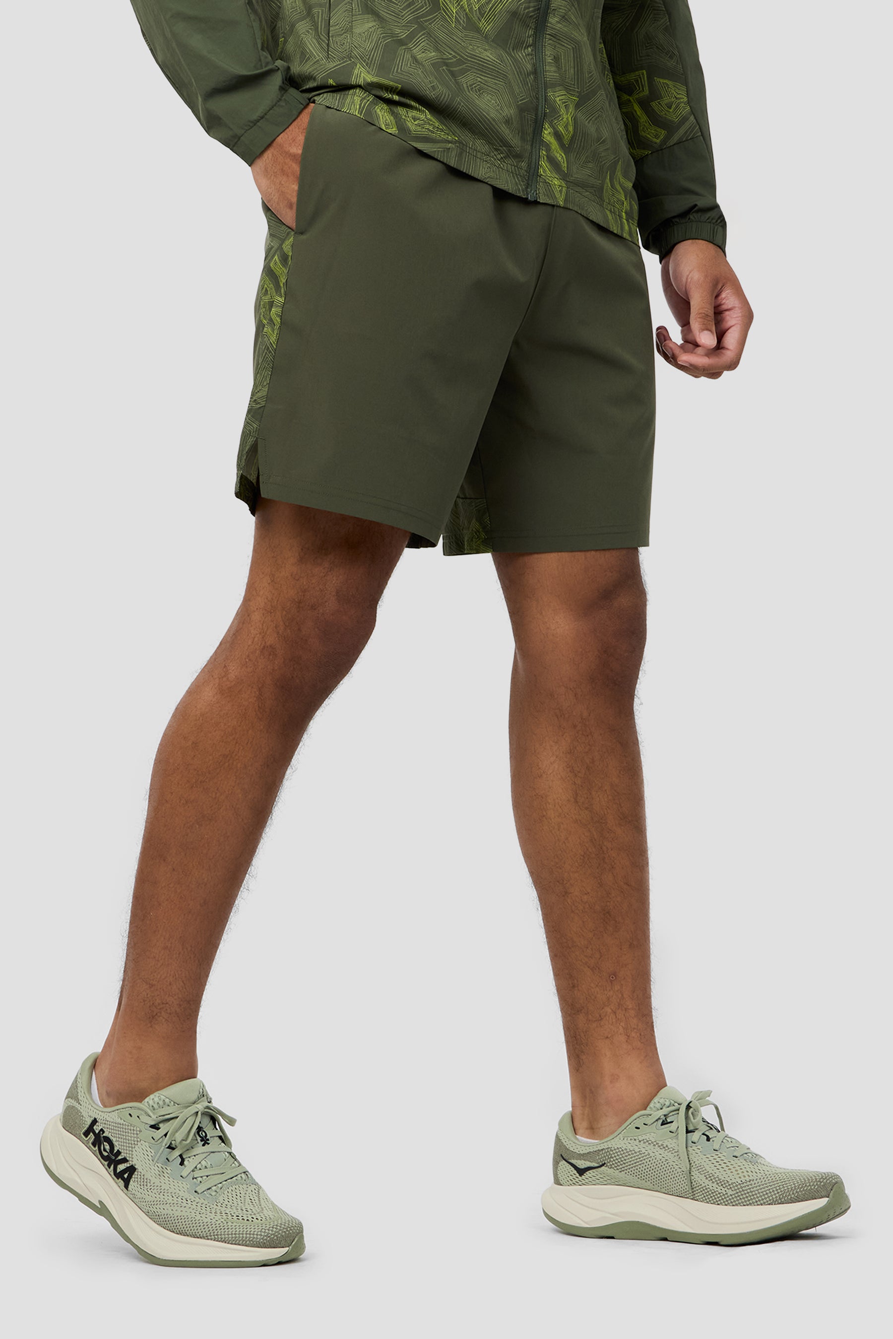 Geo M Print Short - Elm