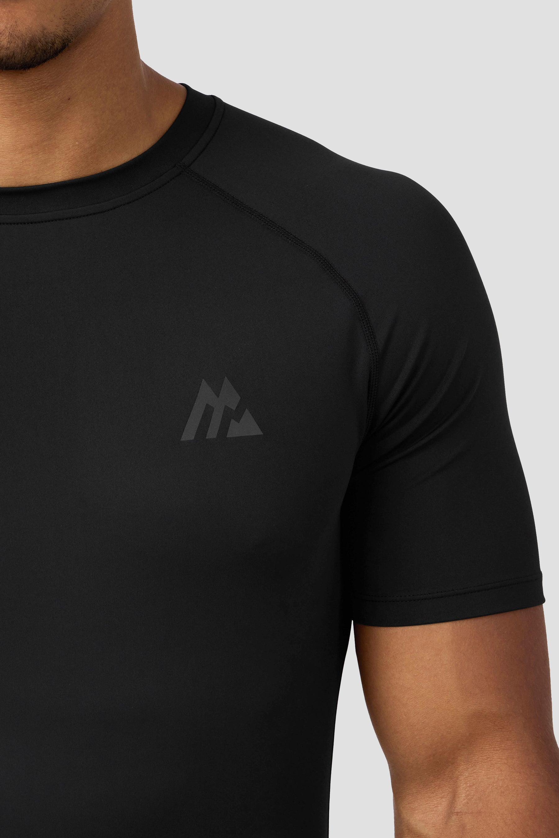 MTX Run Tempo Base Layer T-Shirt - Black 