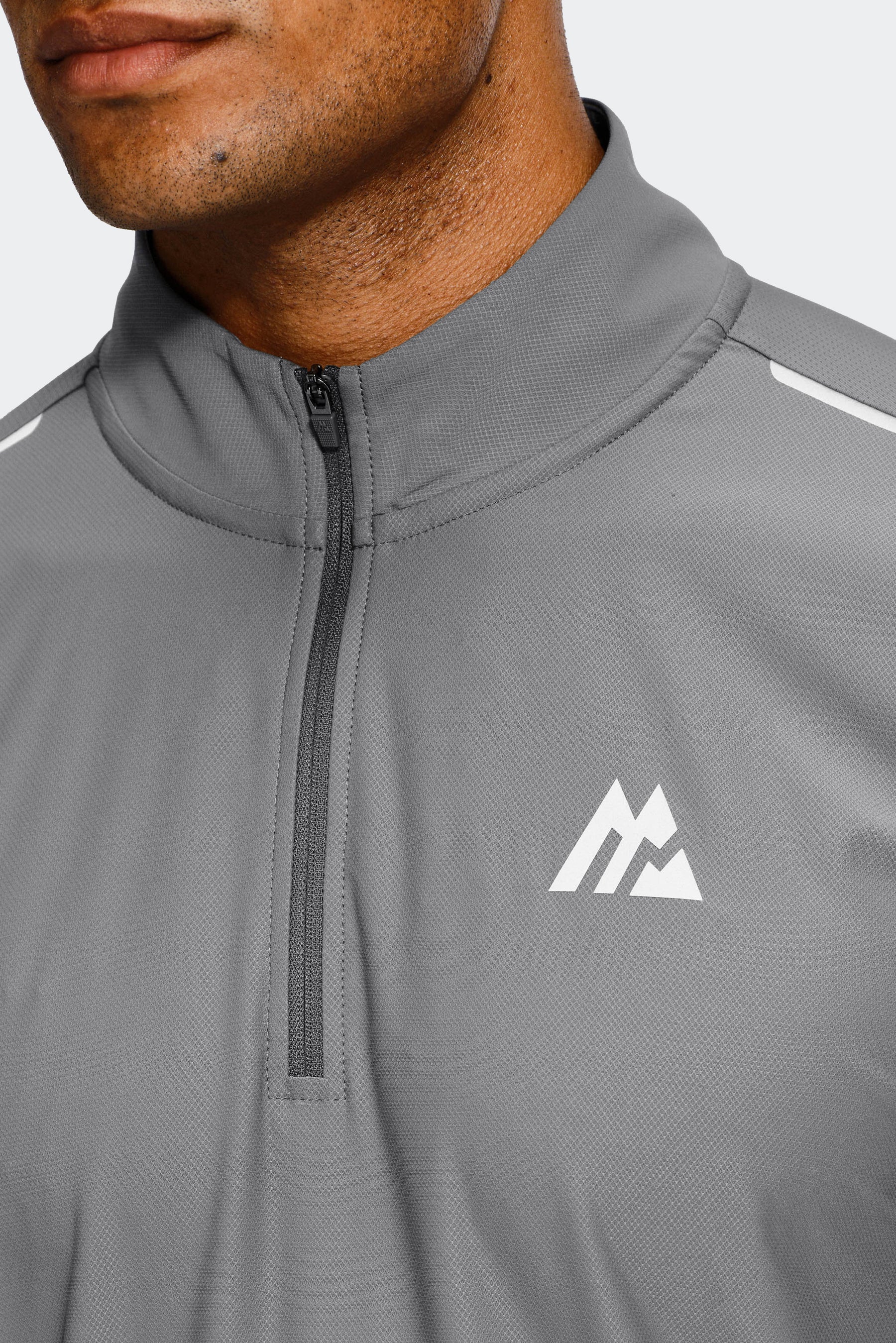 Charge 2.0 1/4 Zip - Cement Grey