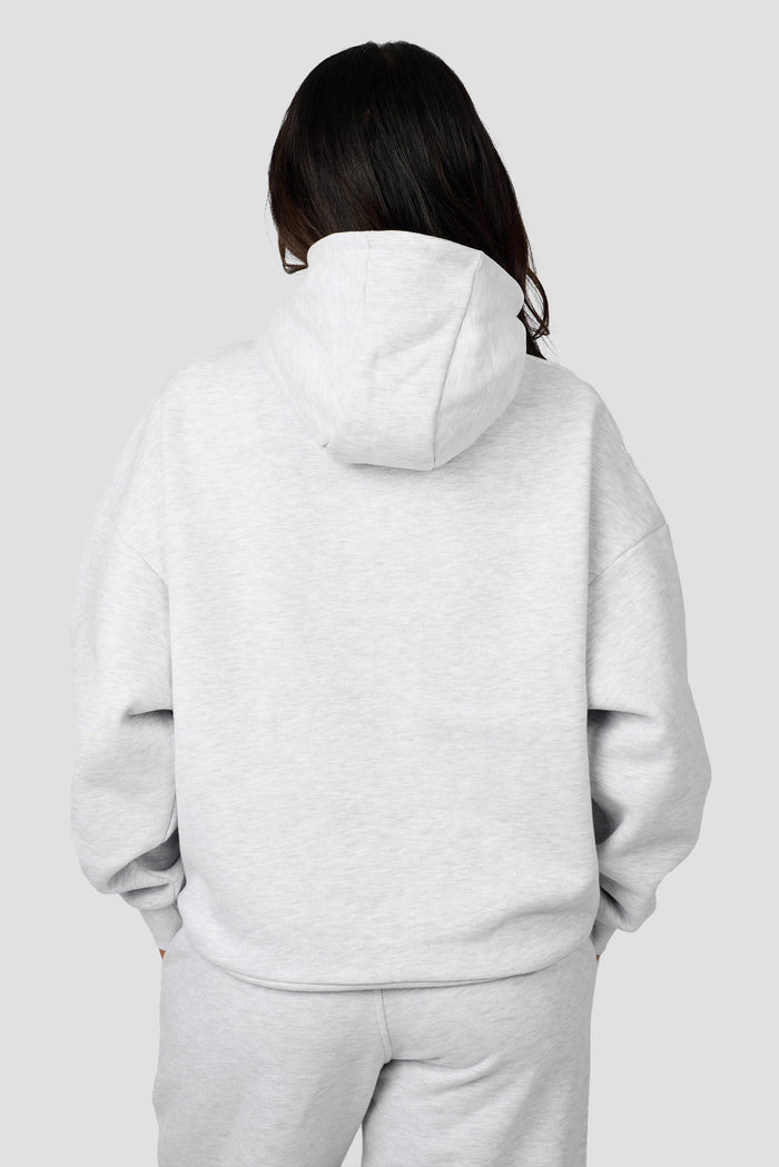 Form Oversized Hoodie - Platinum Grey Marl