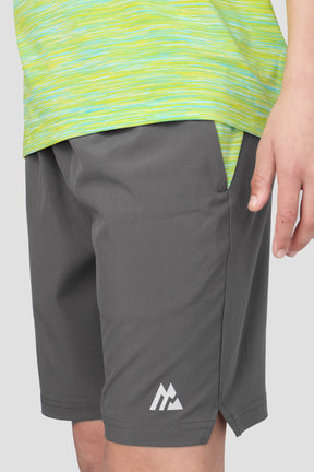 Boys Trail 2.0 Short - Grey/Yellow/Blue/White