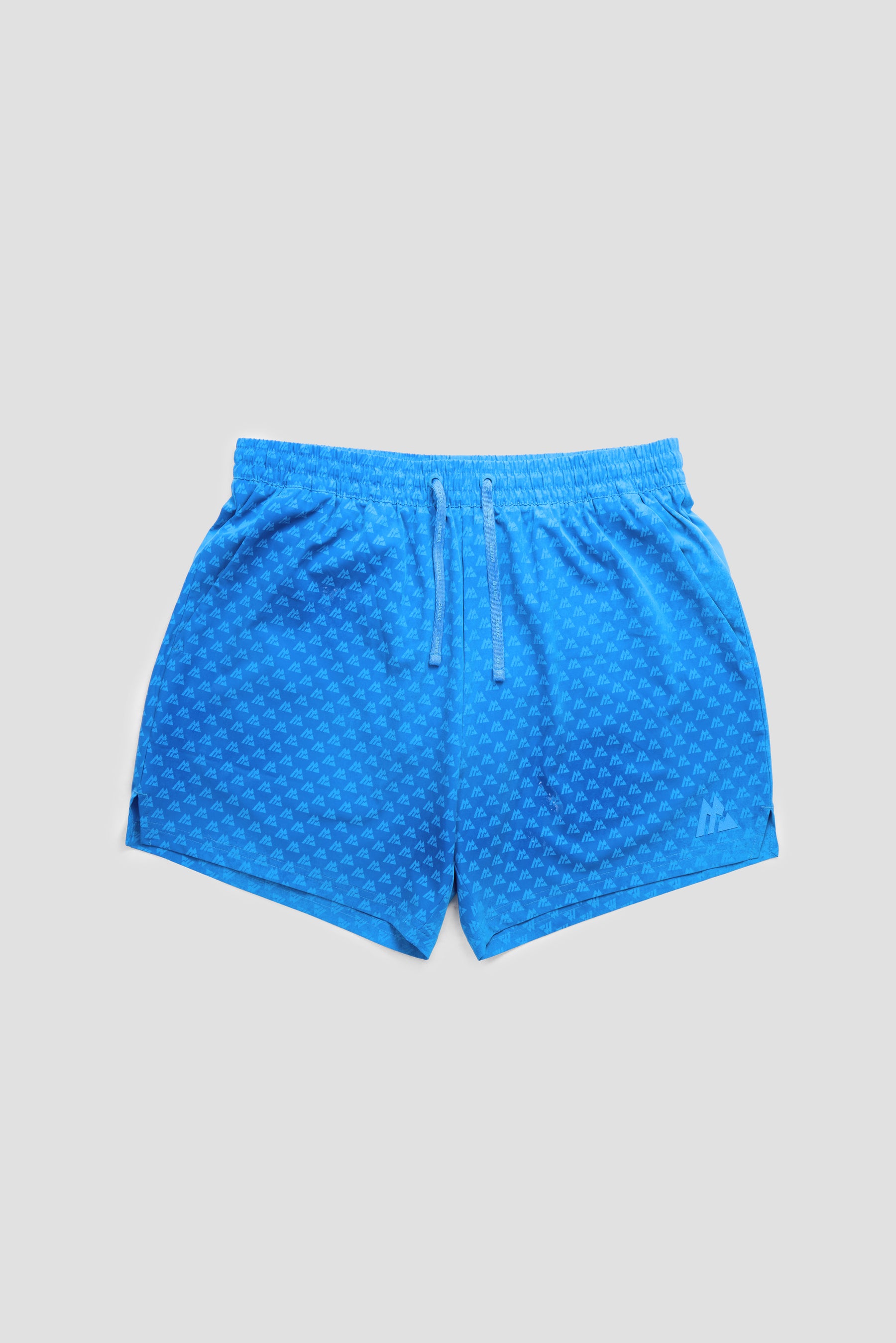 Monogram Swim Short - Celestial Blue