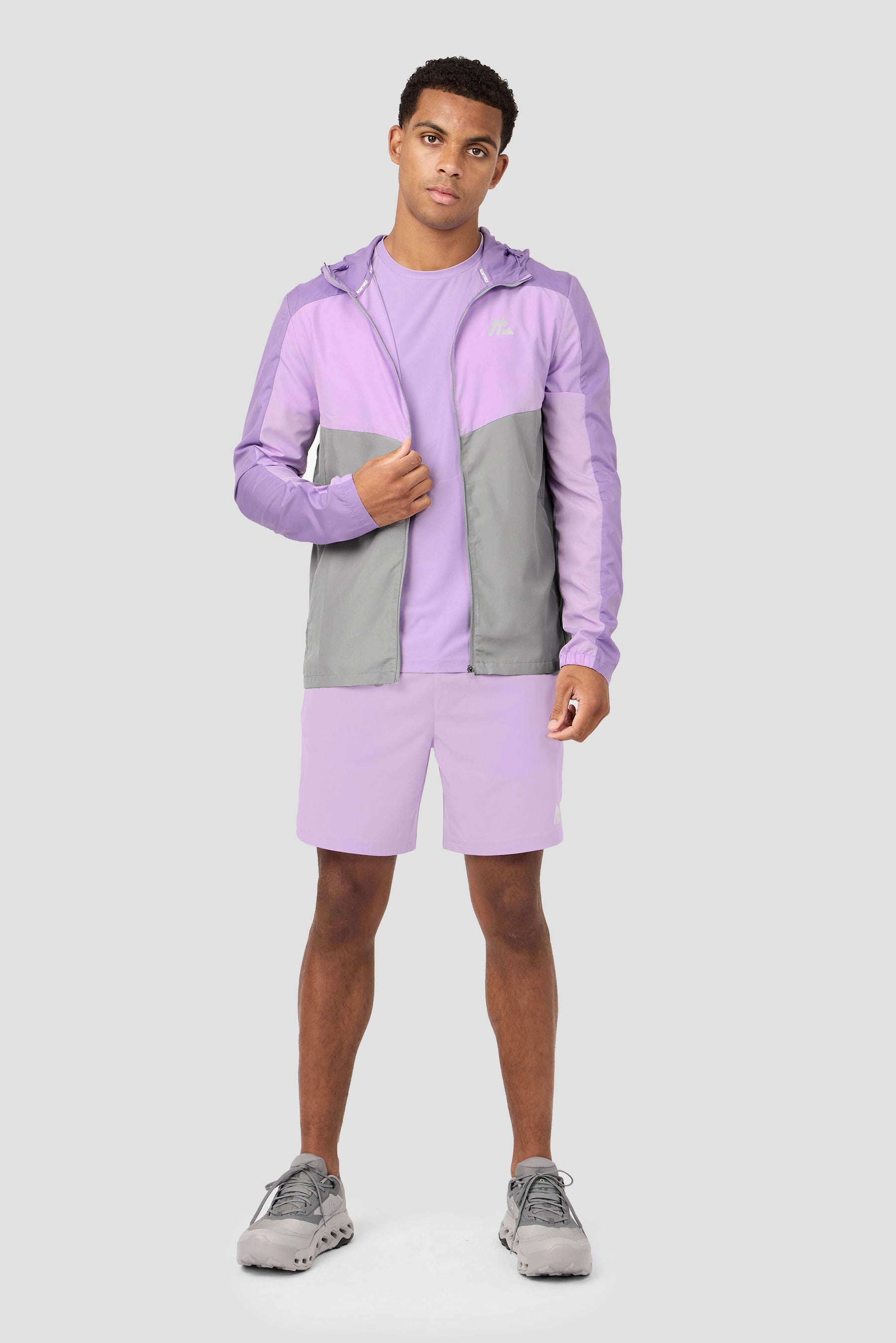 Breeze 3.0 Windbreaker - Lilac Chalk/Parma/Platinum Grey