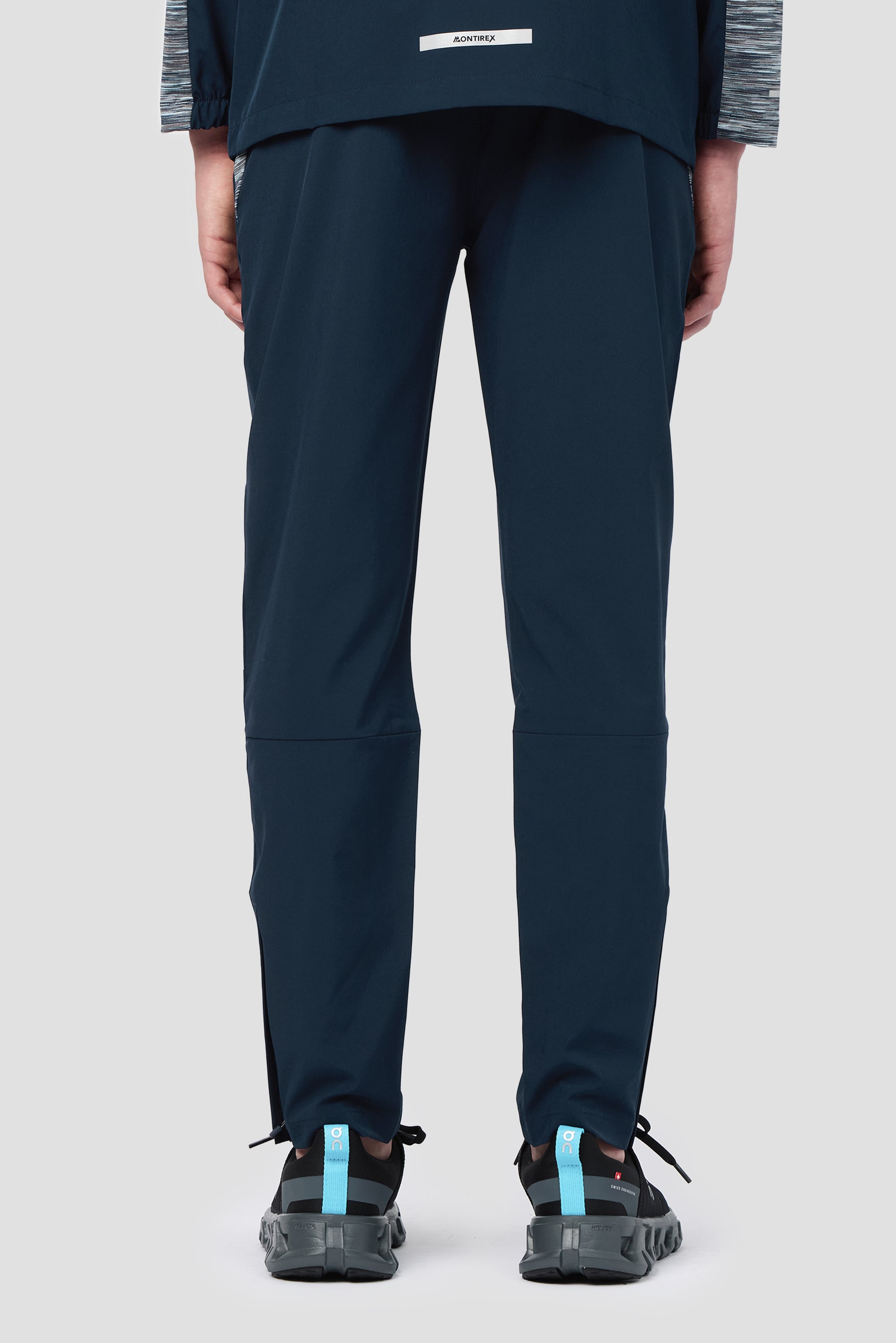 Boys Trail Woven Pant - Navy/Blue/Grey