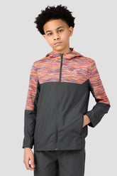 Boys Trail 2.0 Windbreaker - Grey/Orange/Red/Blue