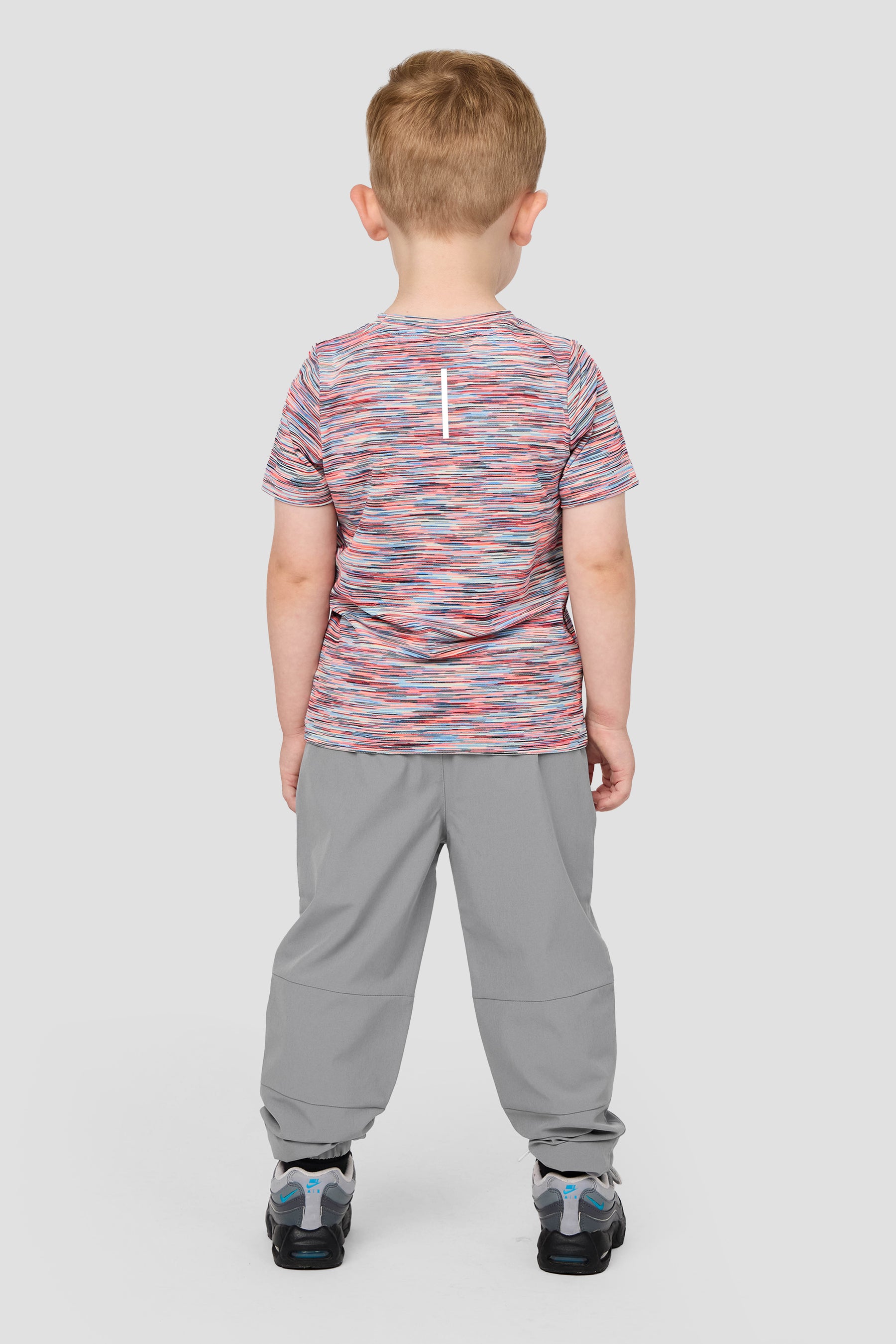 Infant Boy's Trail T-Shirt/Pant Set - Blue/Coral/Black