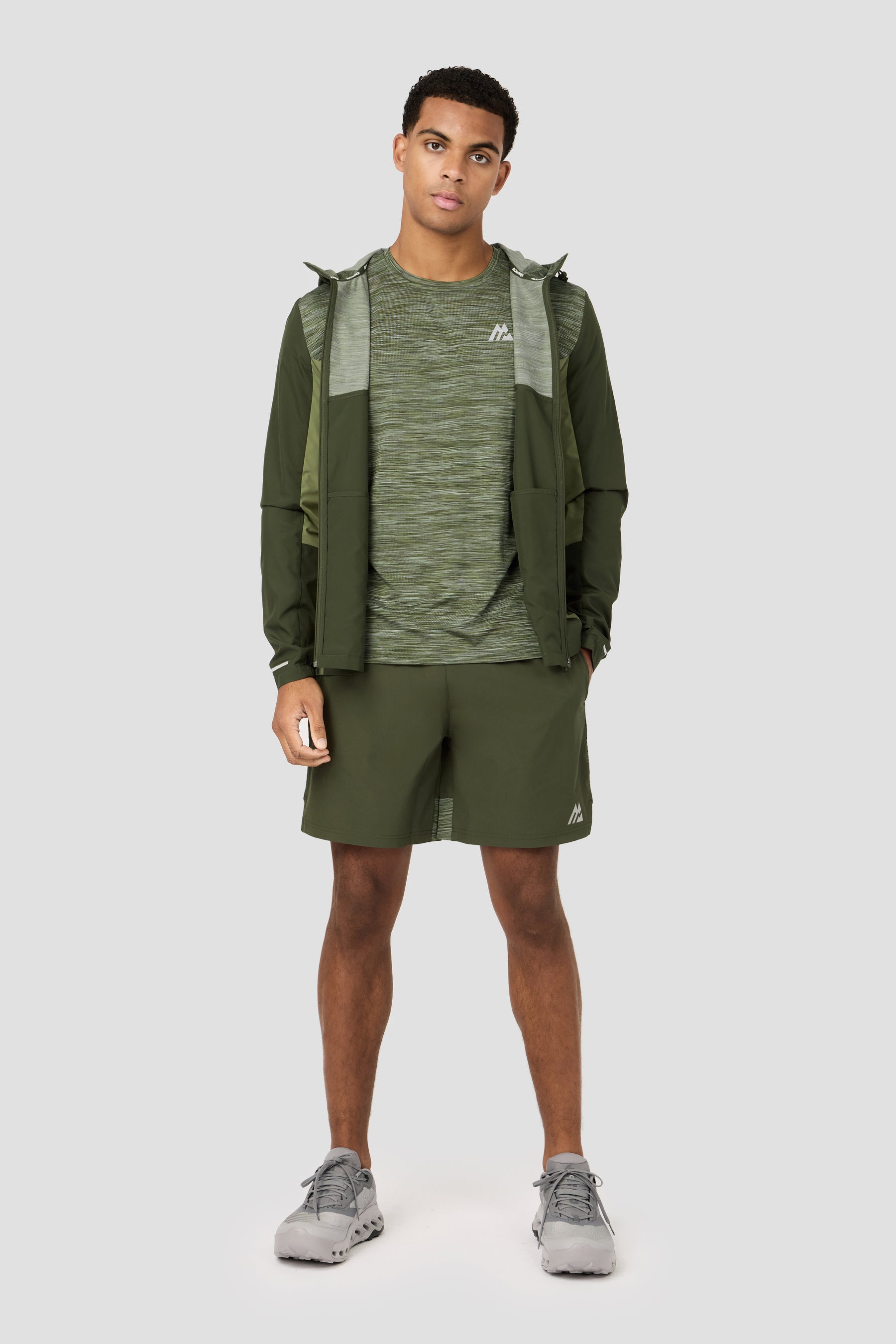 Trail T-Shirt - Khaki Multi