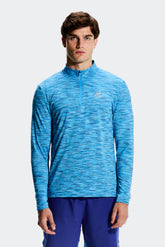Trail 1/4 Zip - Blue Multi