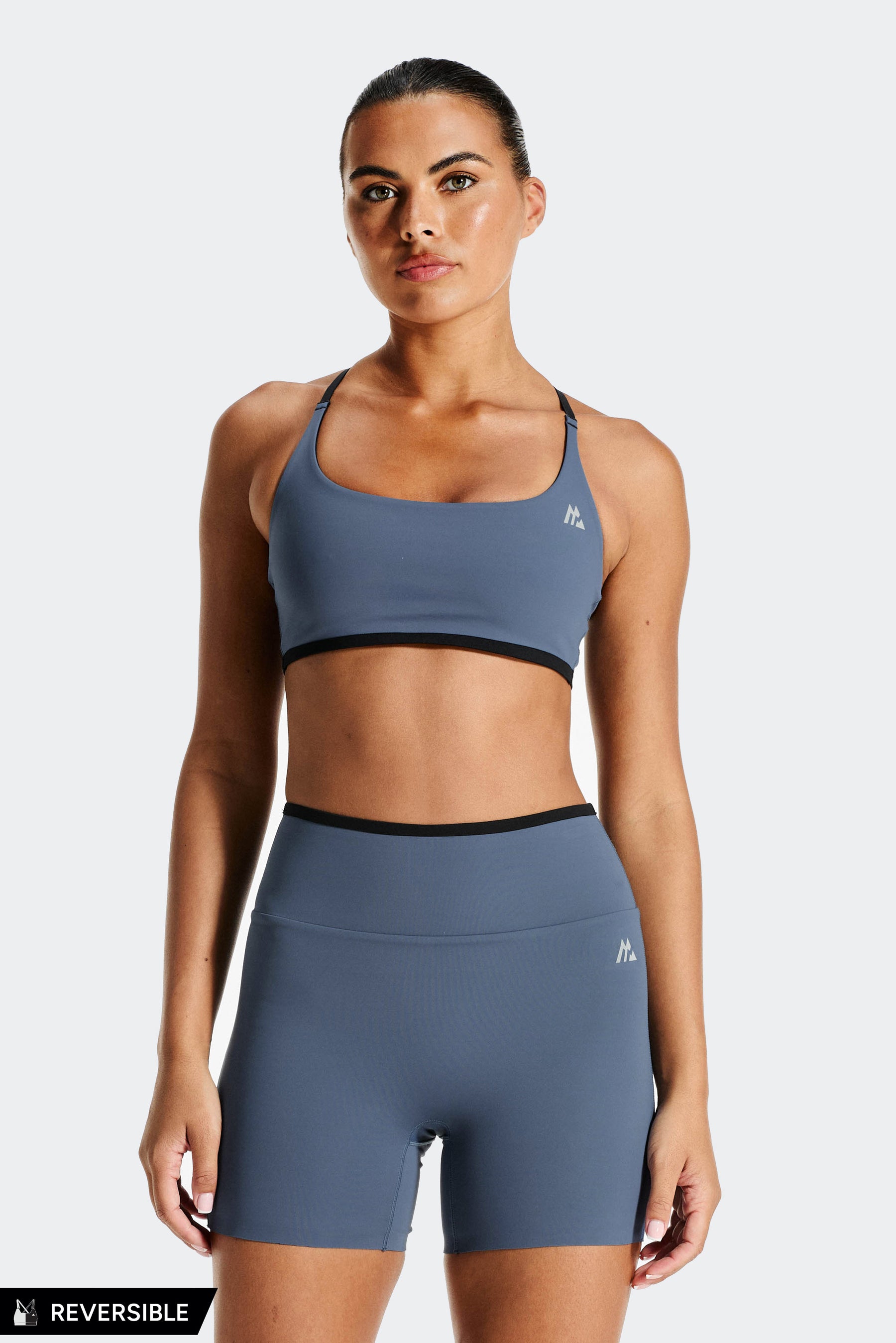 Gemini Bra - Black/Greyed Indigo