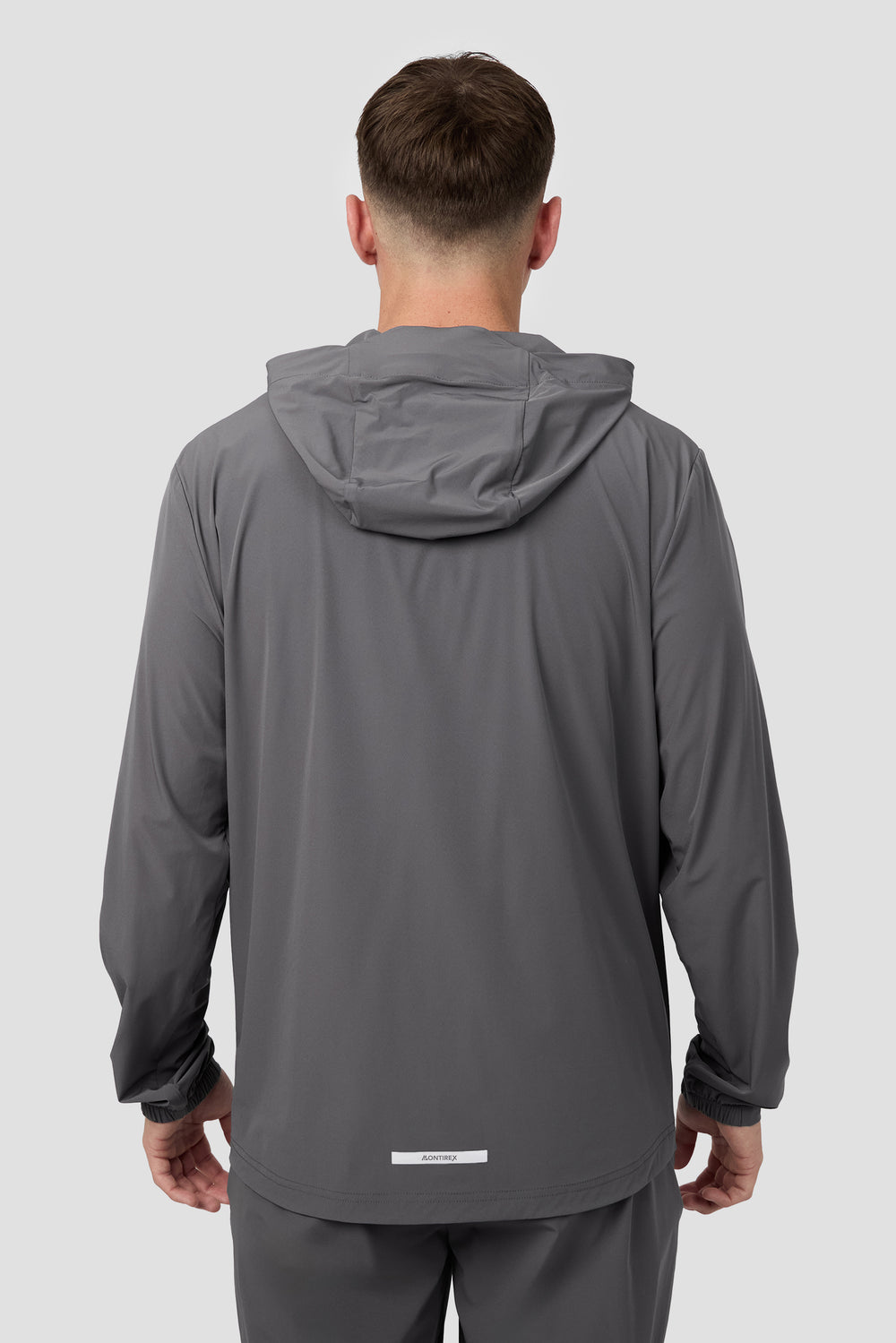 Montirex Trace Jacket - Cement Grey | Premium Gymwear