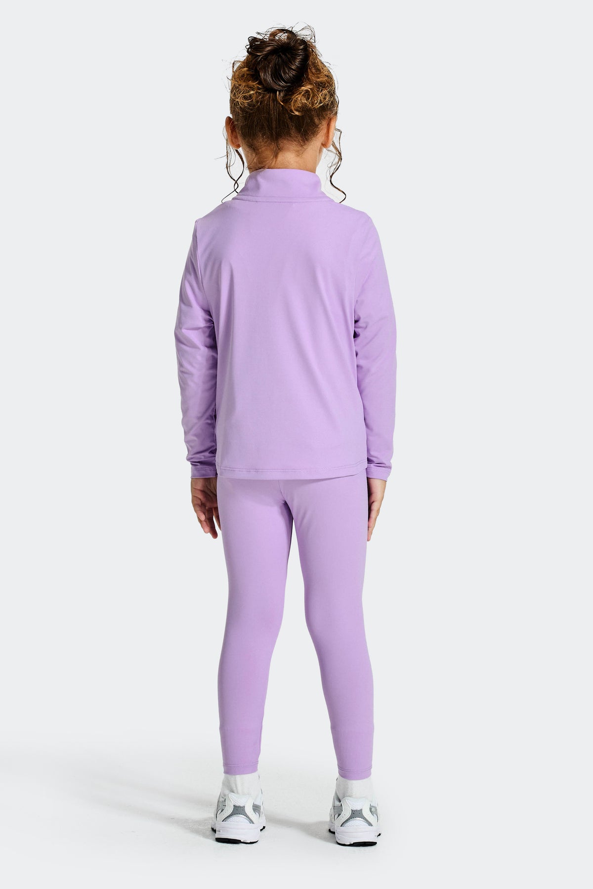 Infant Girls Bounce 1/4 Zip/Legging Set - Lilac Breeze