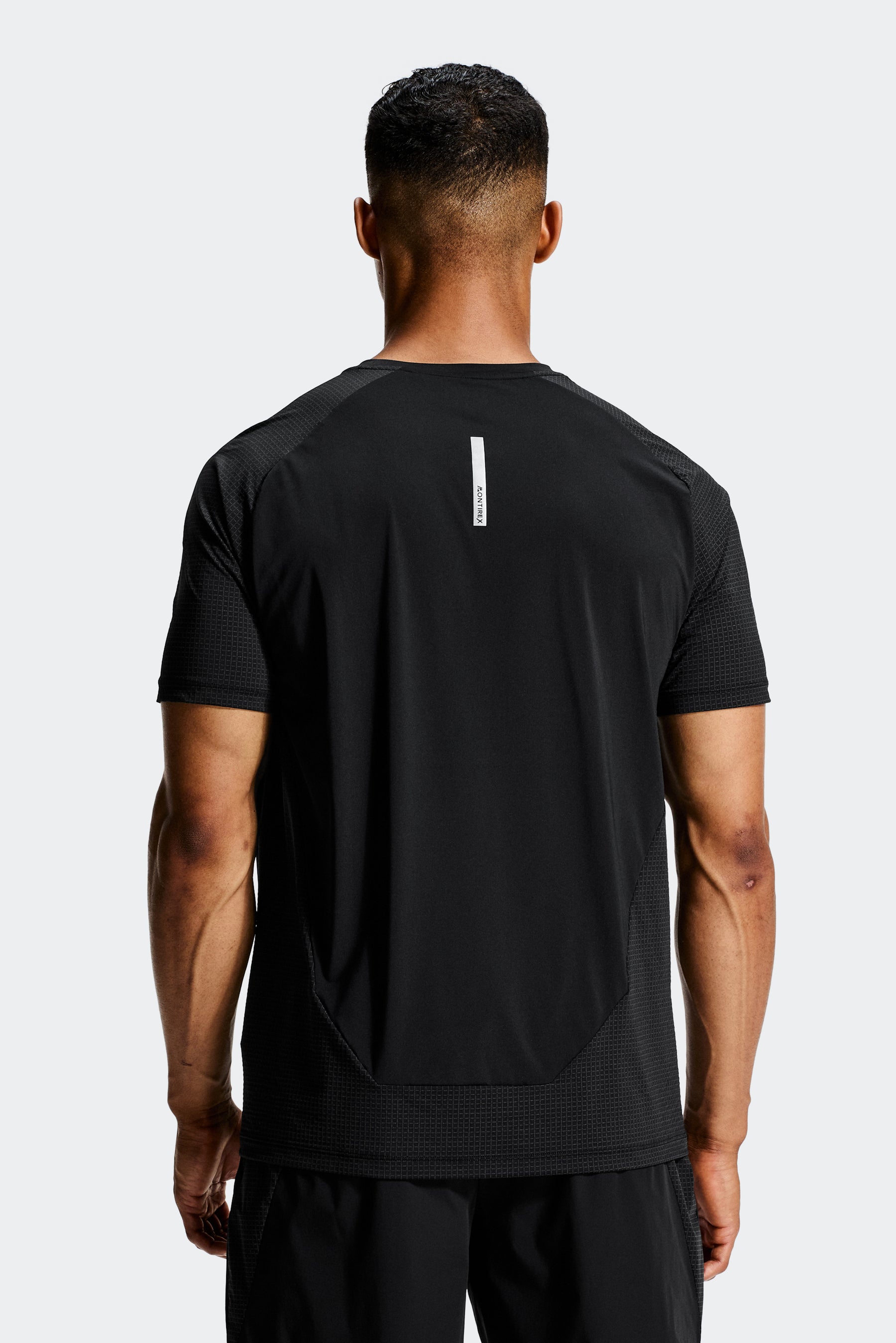 Argent Reflective T-Shirt - Black