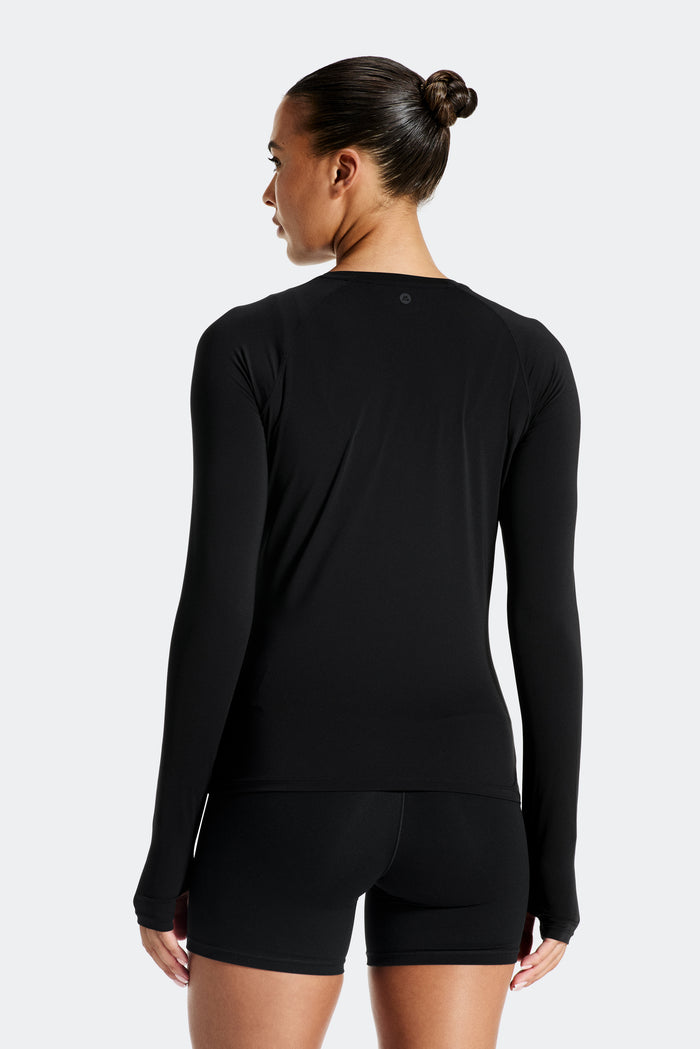 Everyday Long Sleeve Top - Black