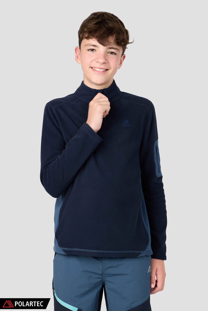 Boys Altitude Polartec® Fleece - Midnight Blue/Naval