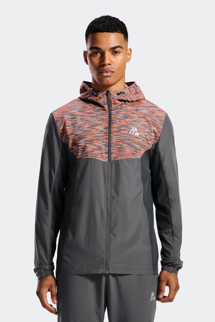 Trail 3.0 Windbreaker - Grey/Orange