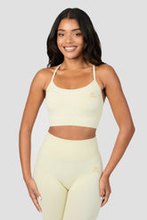 Evolve 2.0 Seamless Bra - Vanilla Foam