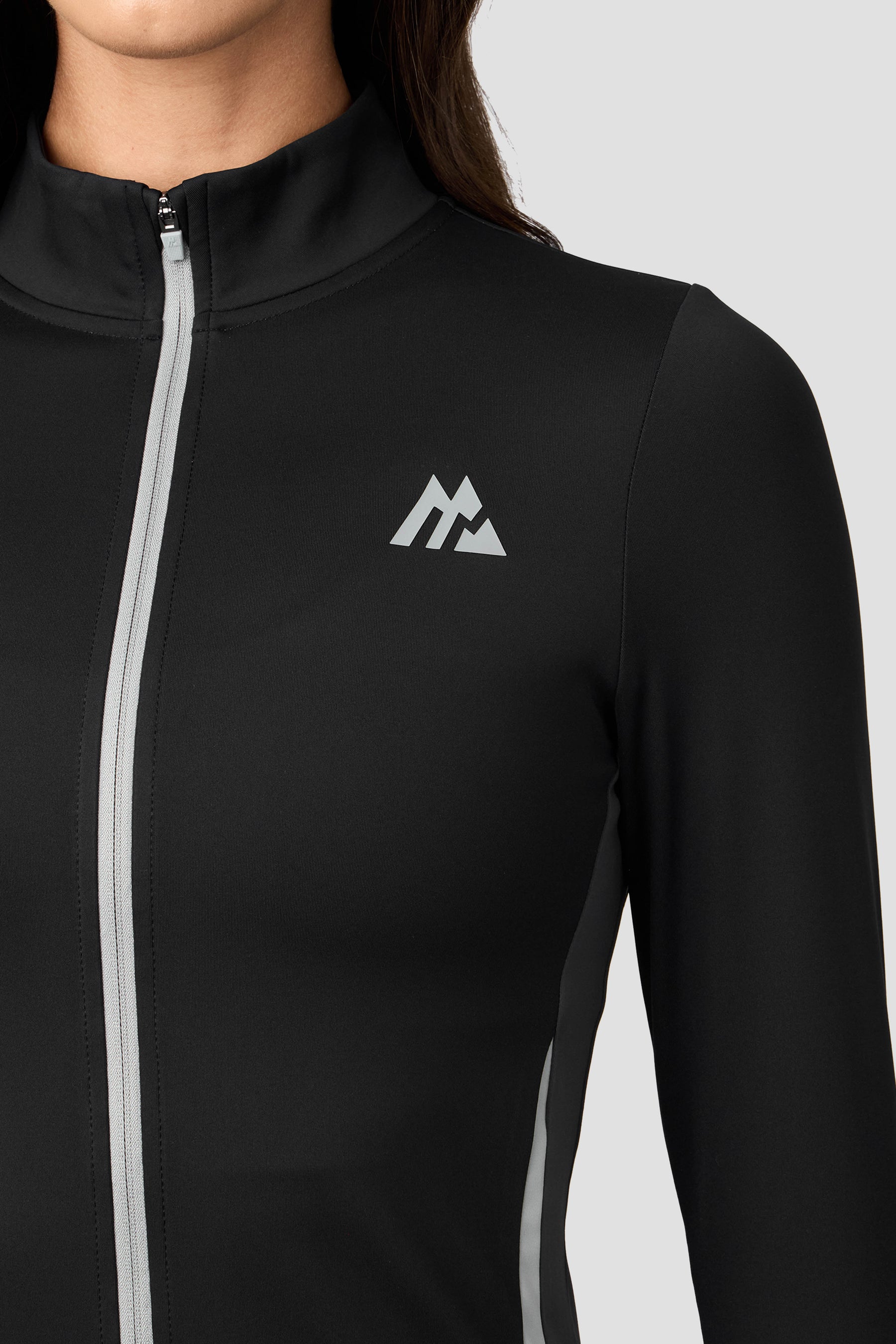 Stride Full Zip Jacket - Black/Basalt/Asphalt