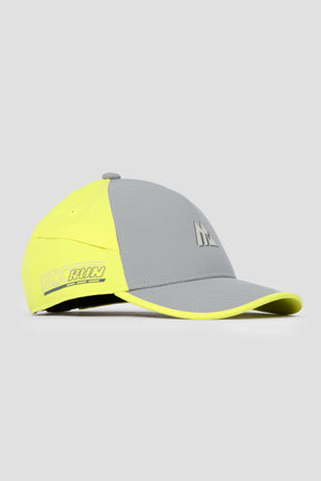 MTX Run Turbo Cap - Platinum Grey/Electric Lime