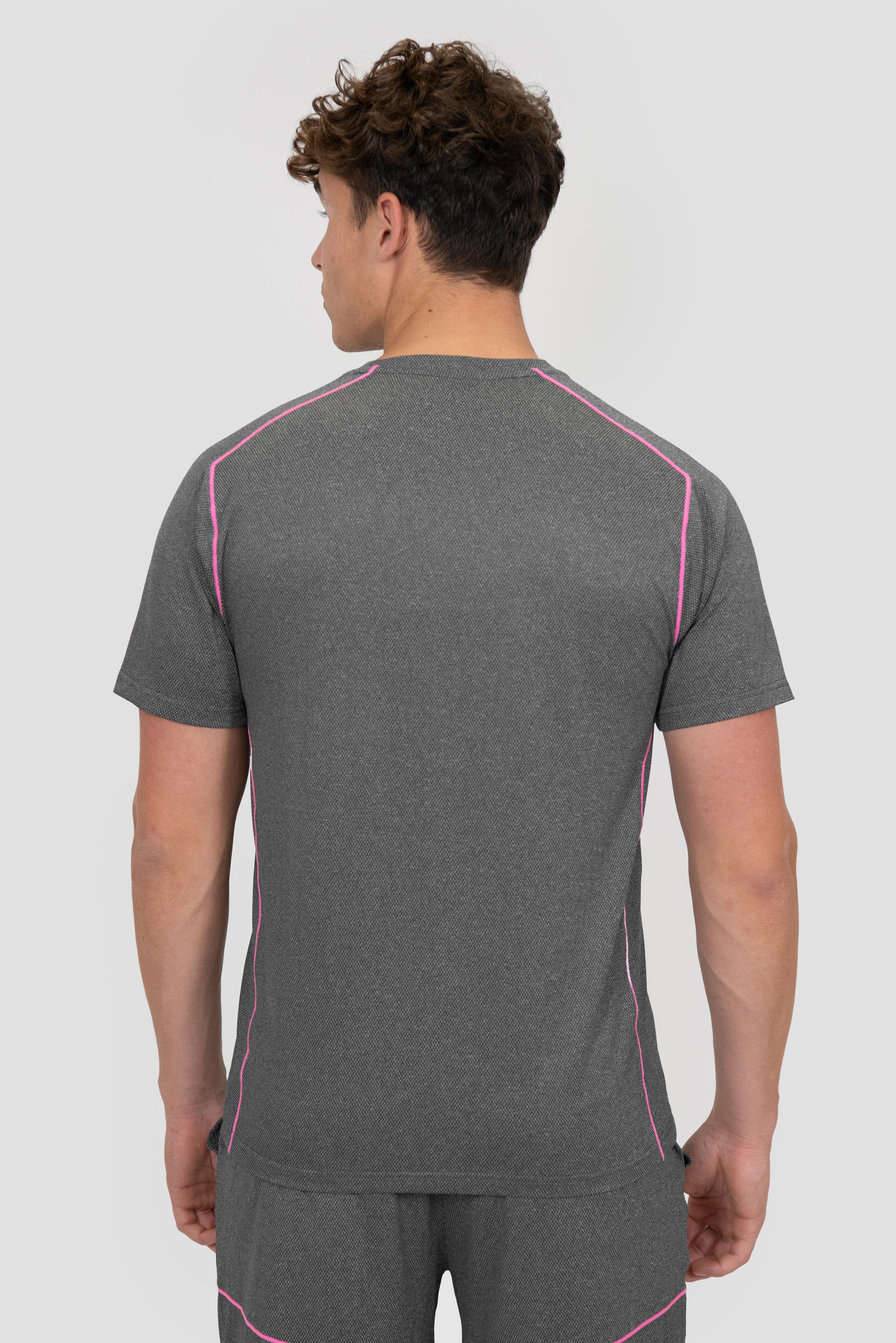 Terra T-Shirt - Black/Neon Pink