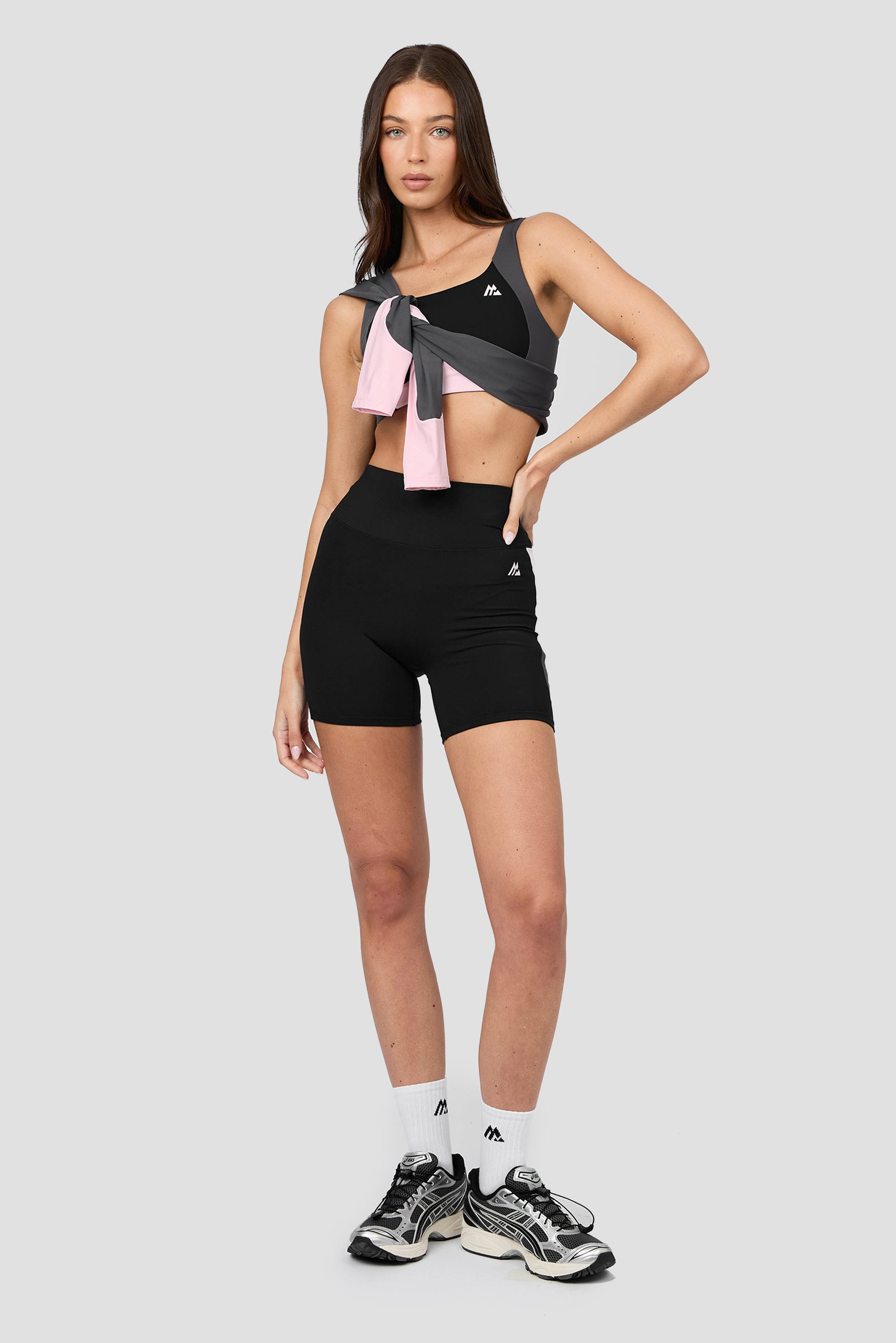 Vision Bra - Black/Asphalt/Light Pink