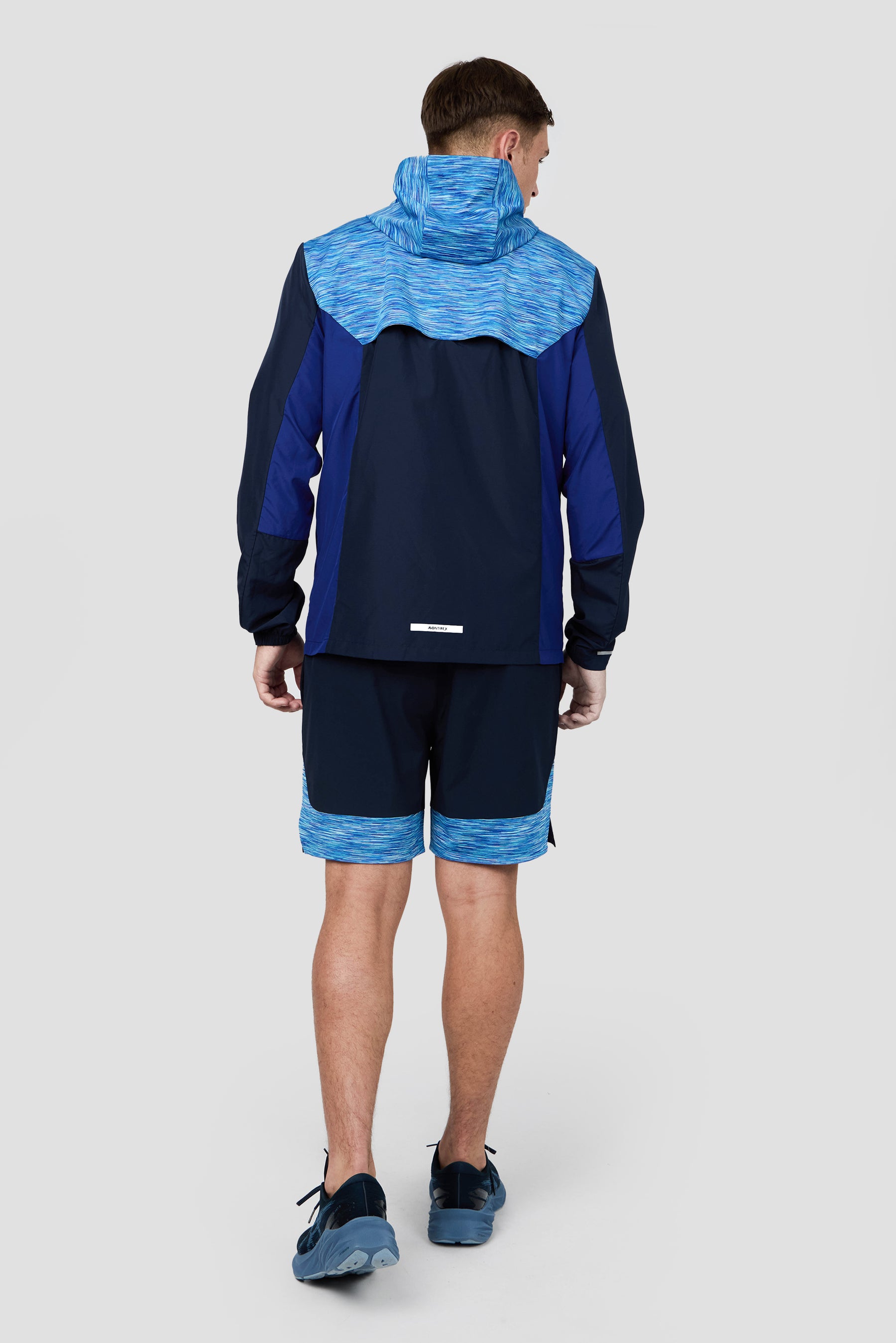 Trail Windbreaker - Royal Blue Multi