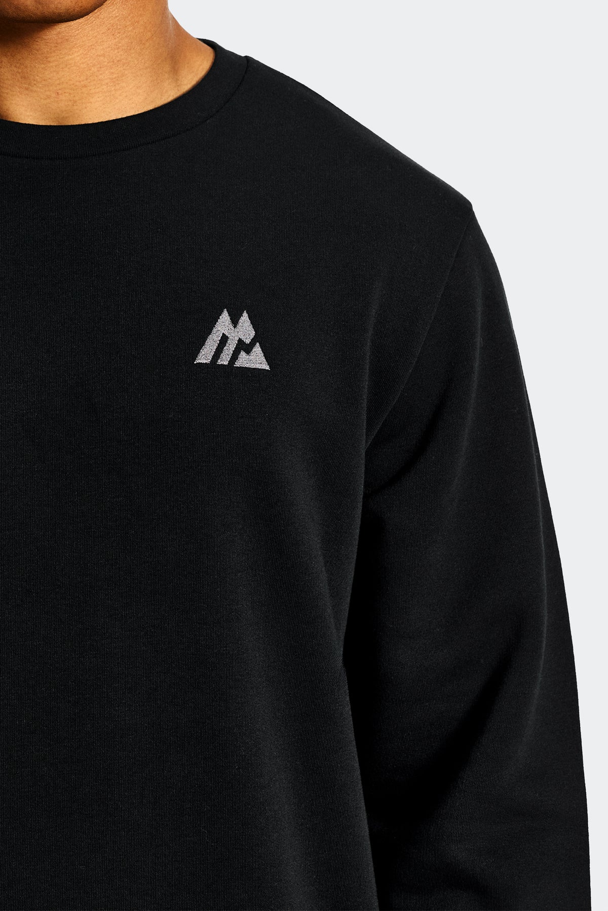 Essential Crew Neck Sweater - Black