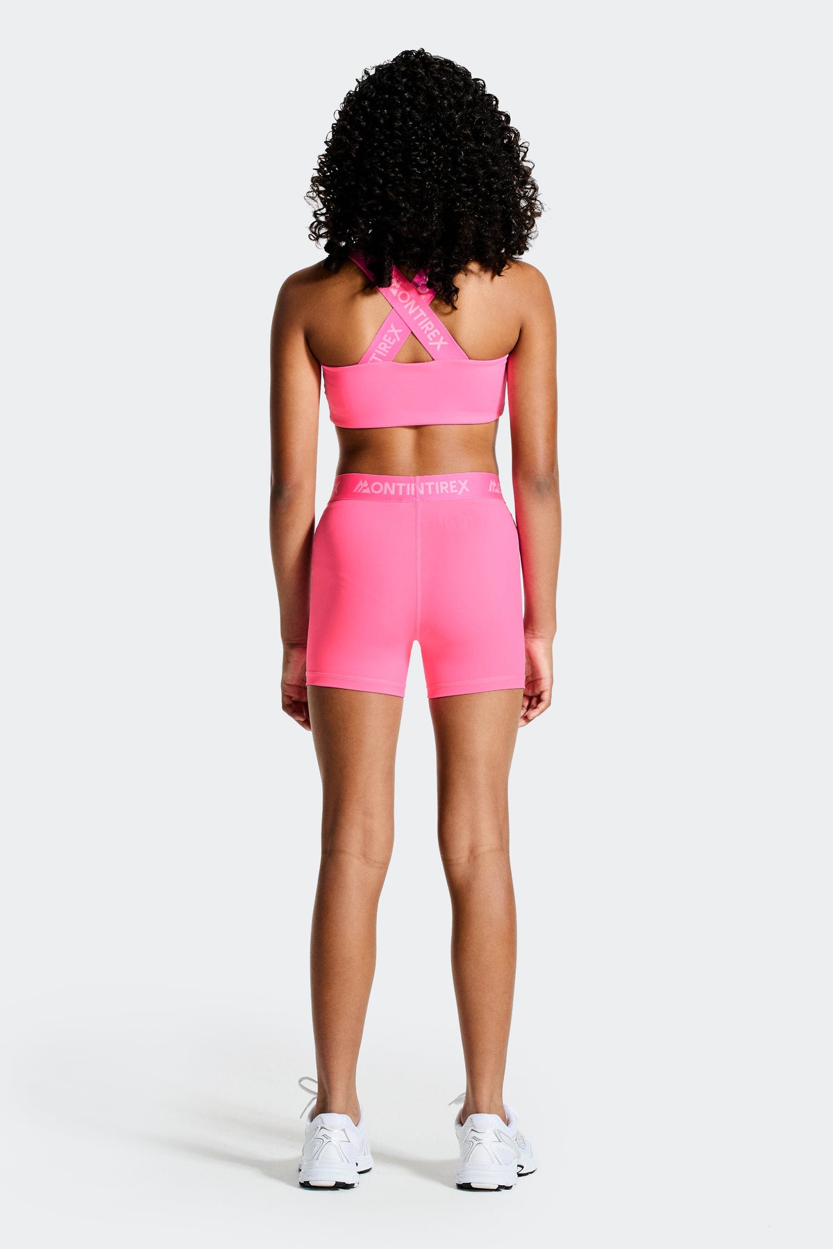Girls Icon Cycling Short - Fuchsia