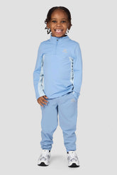 Infant Boys Peak 2.0 1/4 Zip/Pant Set - Cloudy Blue/Summer Mist