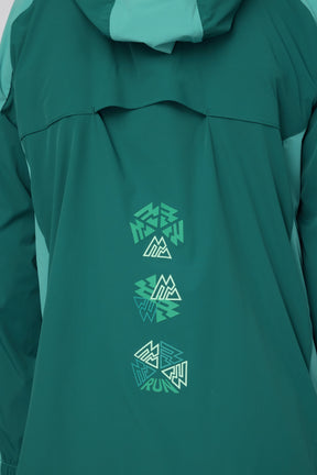 MTX Run Turbo Jacket - Ocean Abyss/Steel Teal