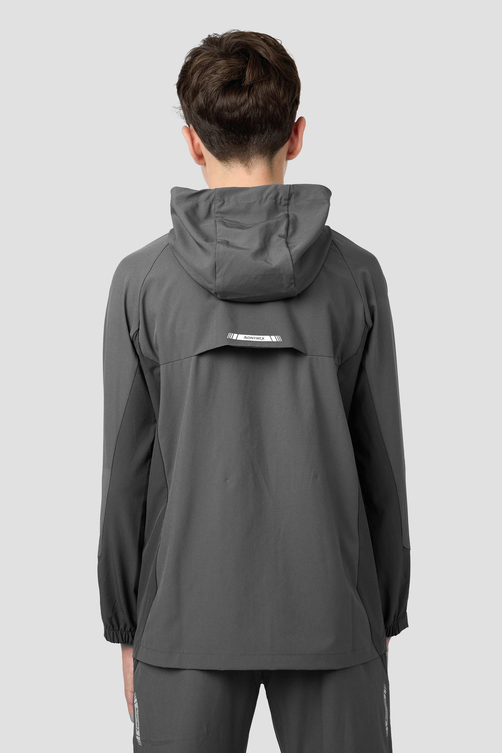 Montirex Boys Alt Jacket - Cement Grey | Sportswear Gymwear