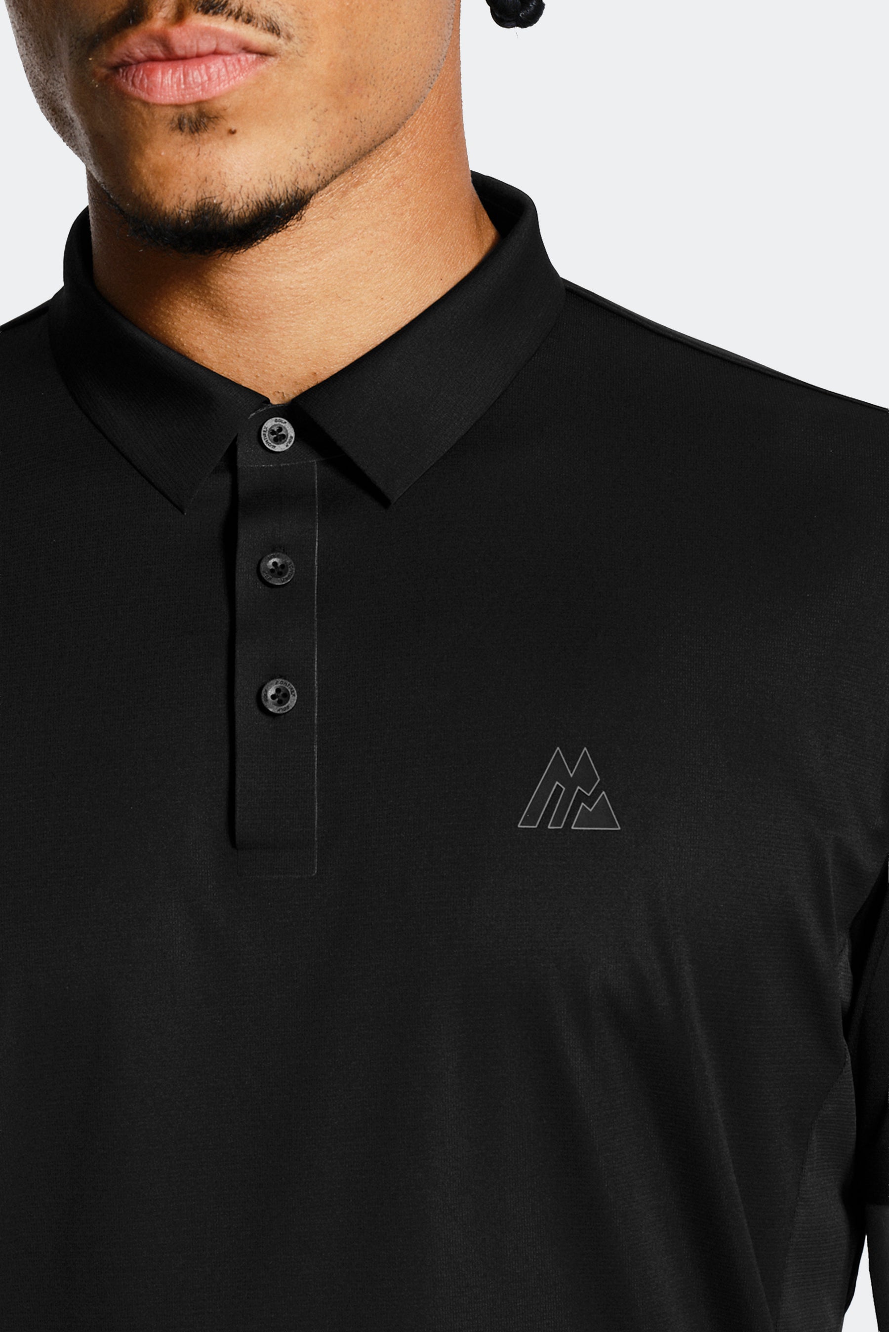 Golf Polo - Black/Onyx