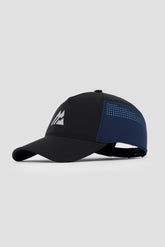 Endurance Cap - Black/Midnight Blue/Bondi