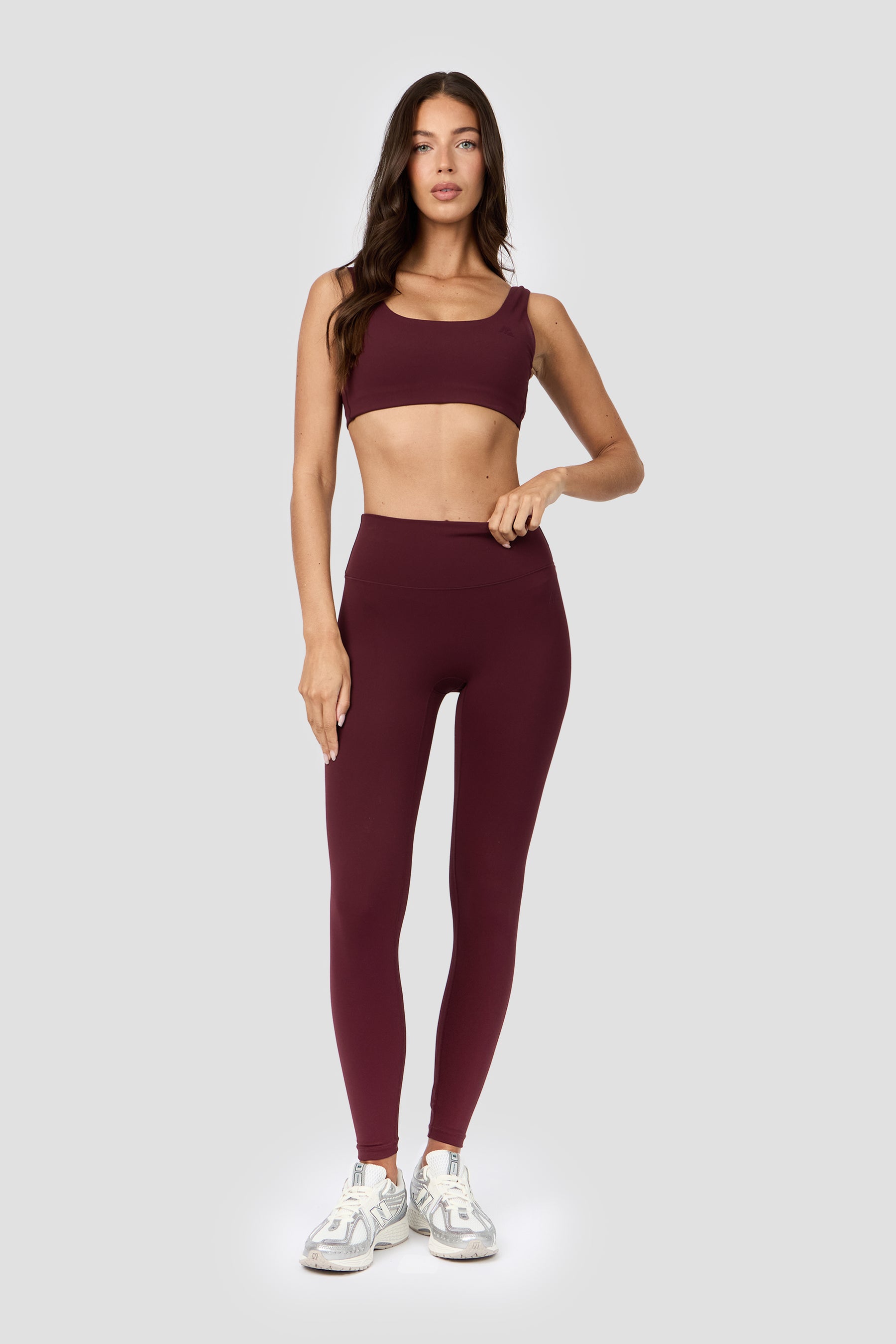 Form Sports Bra - Malbec