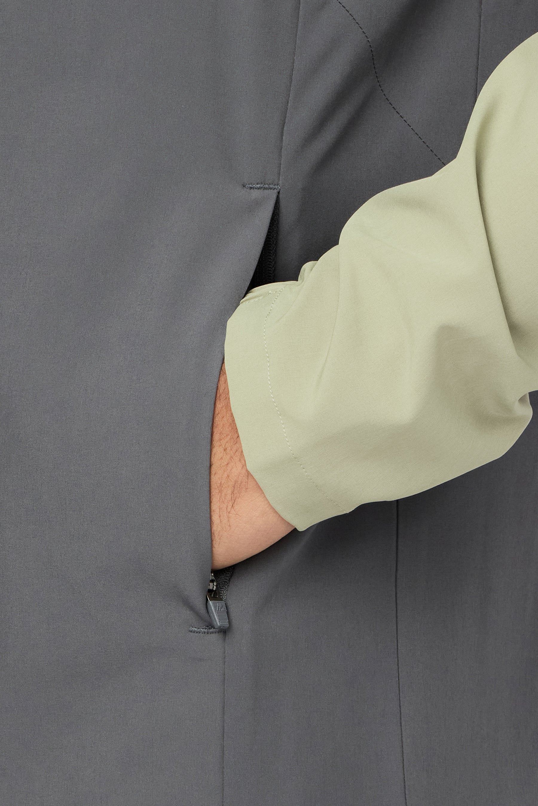 Swift Jacket - Herb/Slate Grey