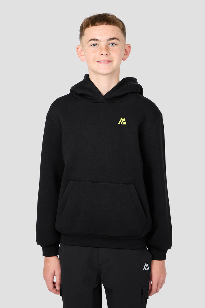 Boys Helix Graphic Hood - Black