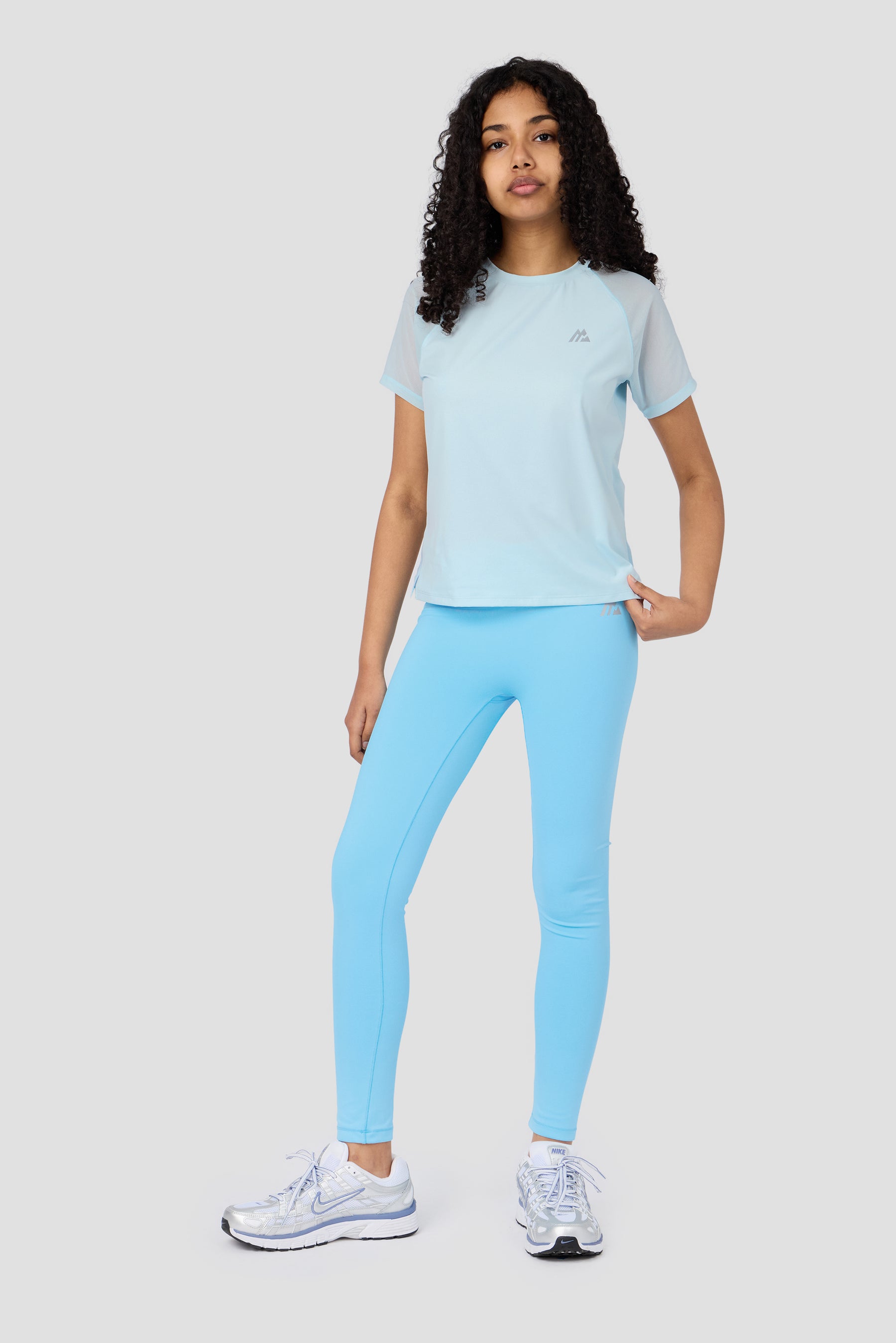 Girls Core Legging - Seashell Blue