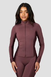 Luna Full Zip - Grape