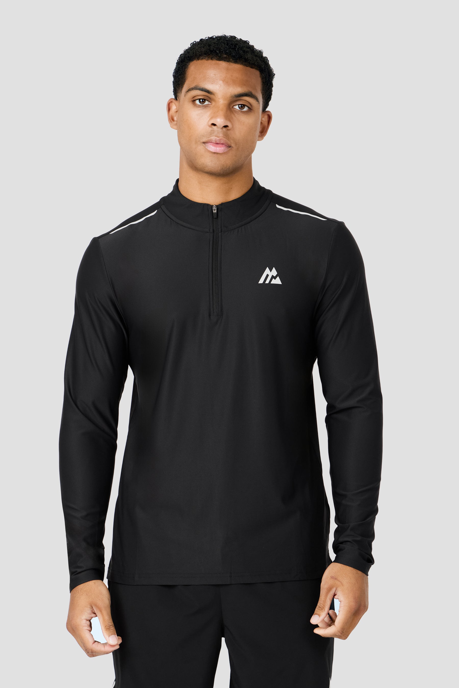 Charge 2.0 1/4 Zip - Black