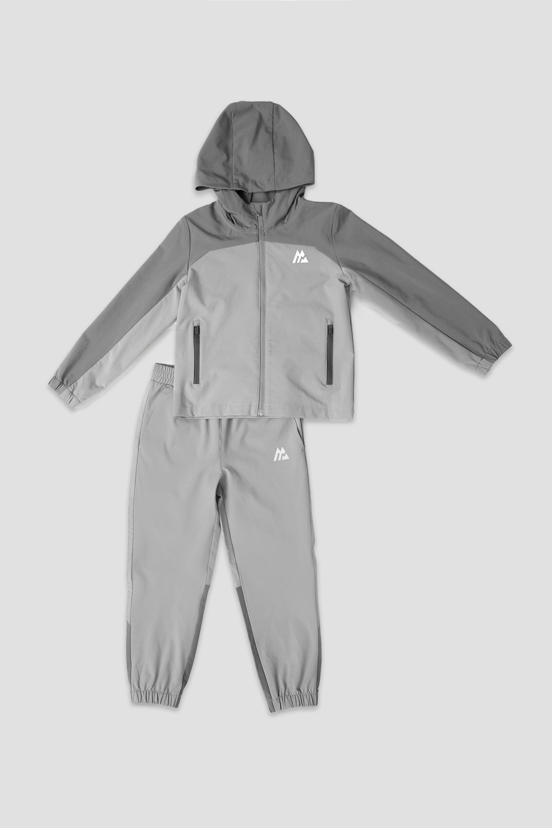 Infant Boys Pacer Jacket/Pant Set - Platinum Grey