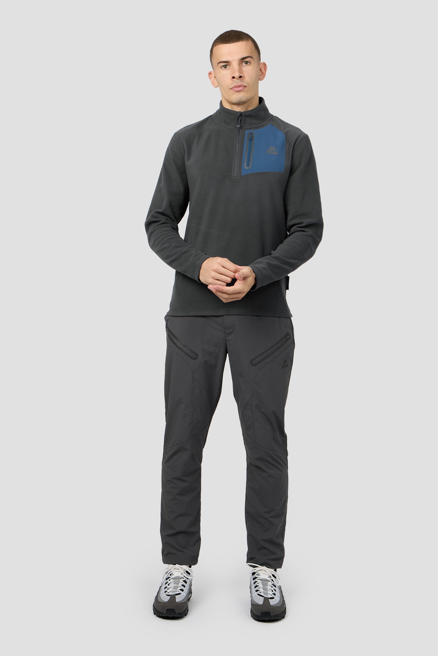 Ascent Polartec® Fleece - Asphalt/Naval