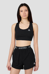 Girls Icon Bra Top - Black