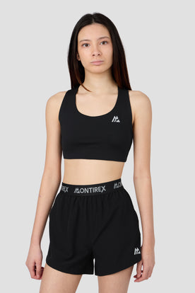 Girls Icon Bra Top - Black