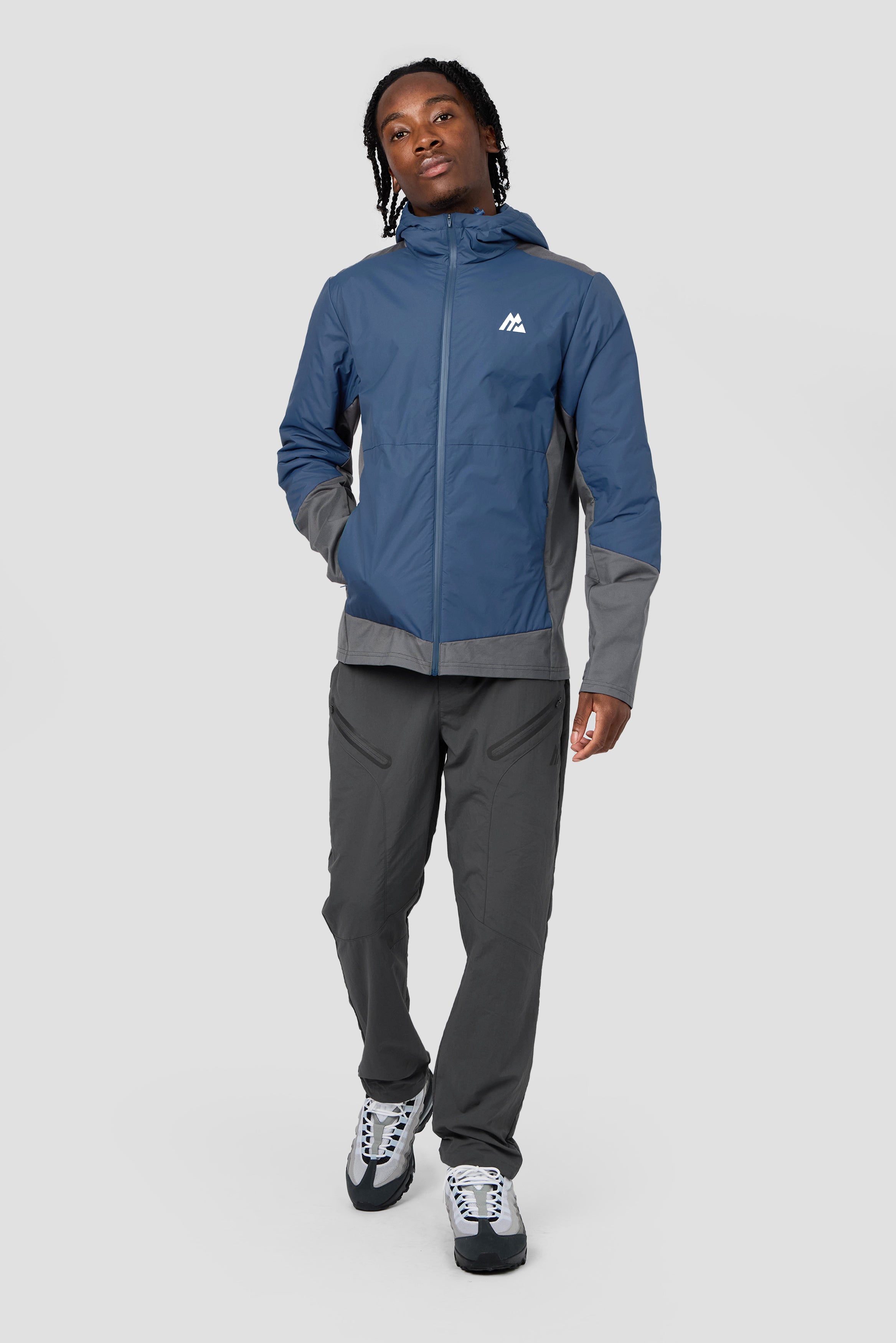 Isotope Jacket Naval/Cement Grey | Montirex Sportswear Gymwear