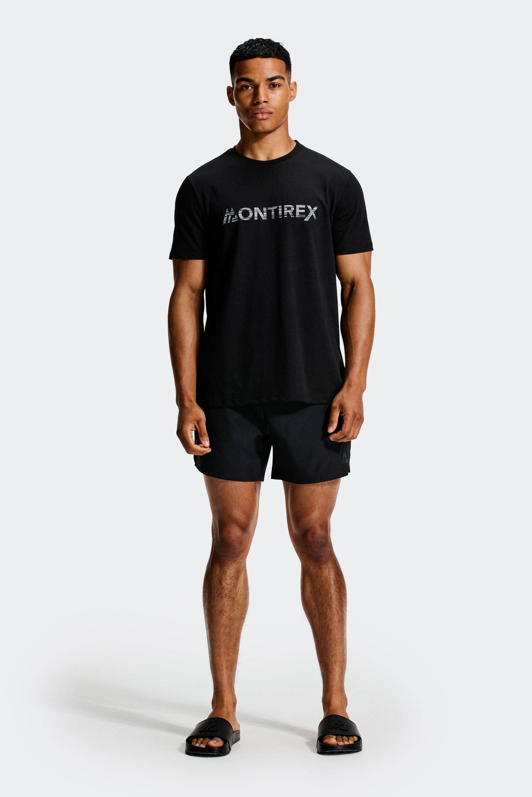 Trail M Logo T-Shirt - Black