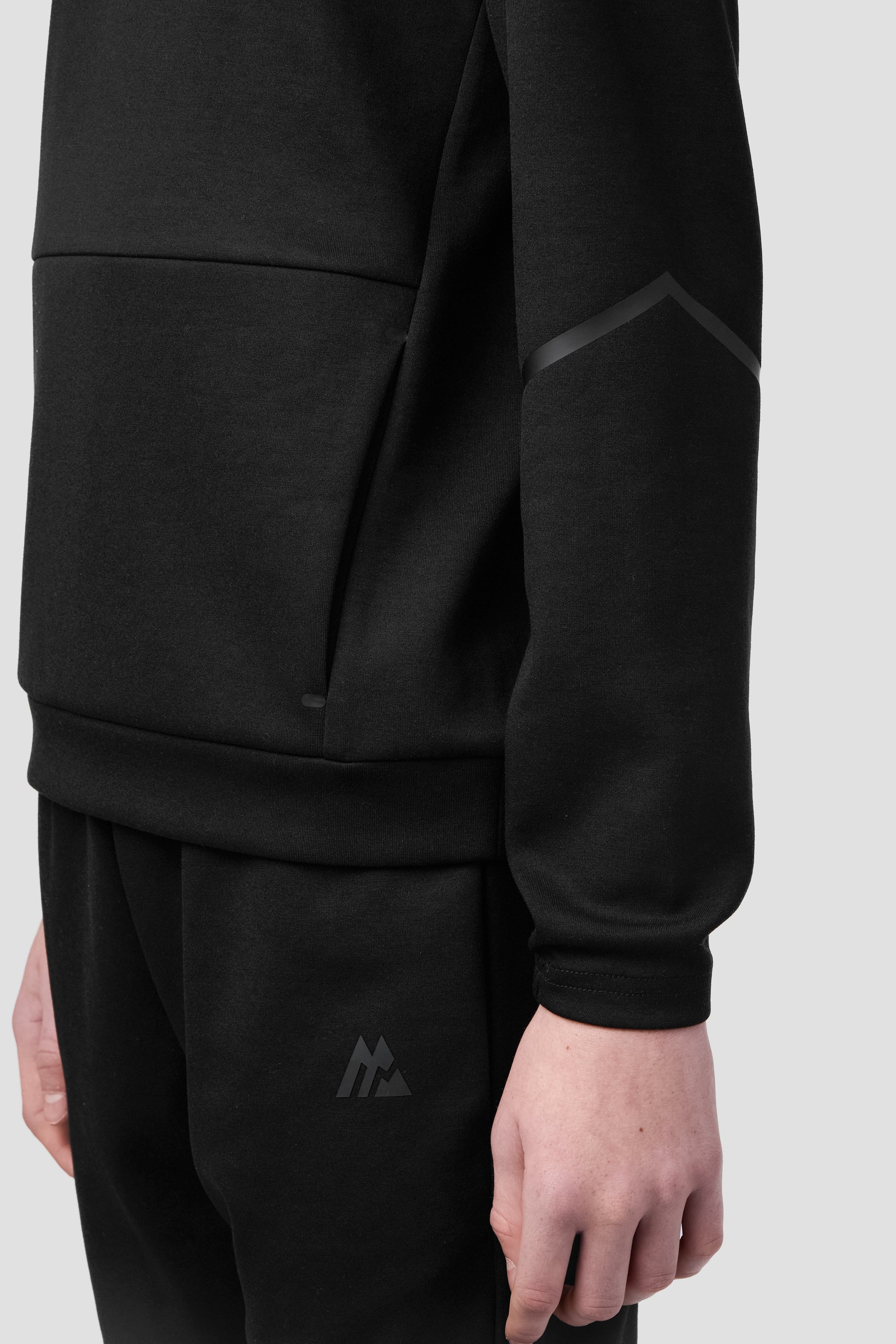 Boys Zenith Hood - Black 