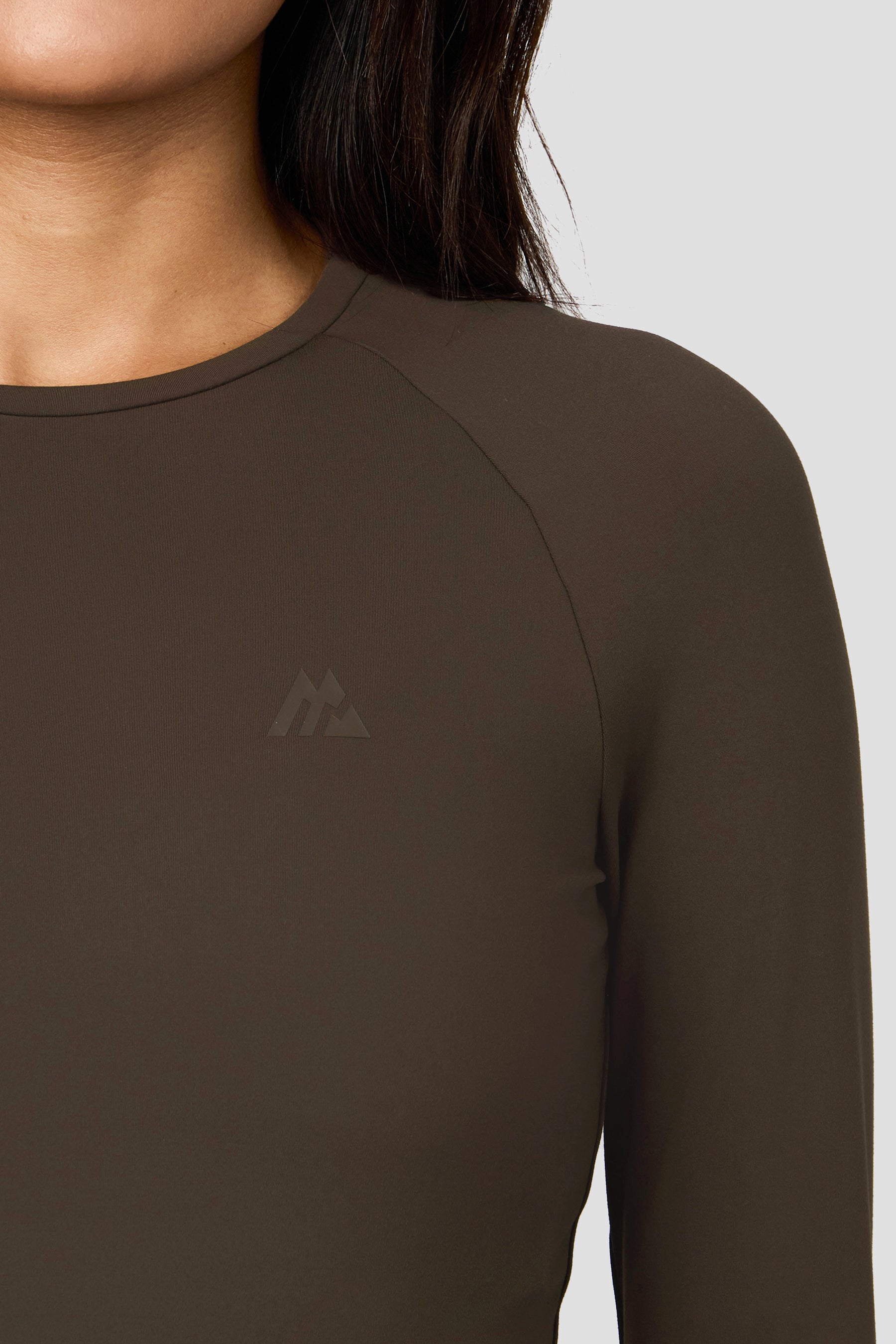 Form Long Sleeve T-Shirt - Cocoa
