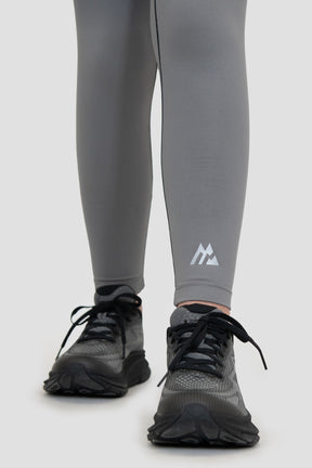 Girls Glow Legging - Black/Winter Sky 