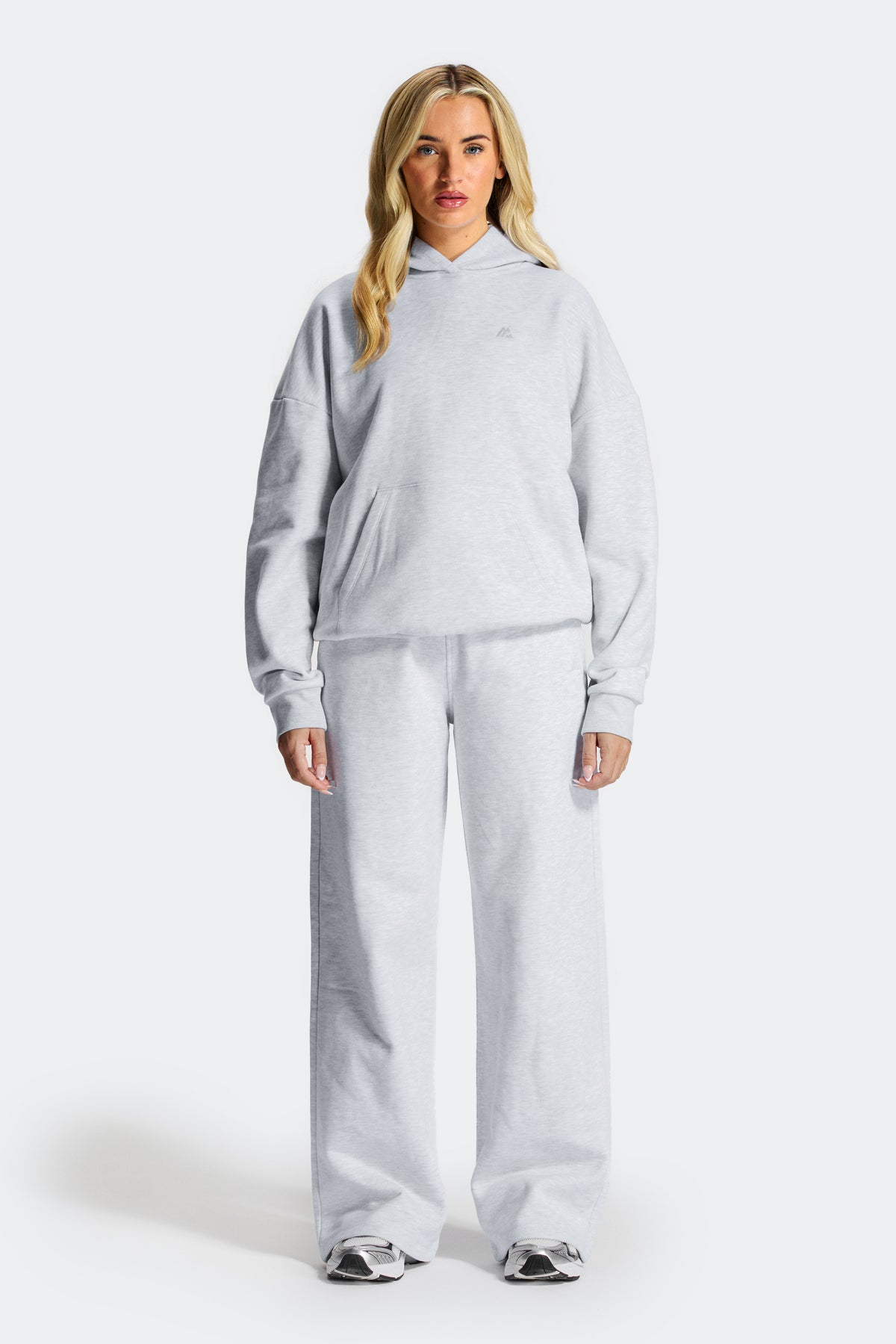 Form Fleece Hood - Grey Marl